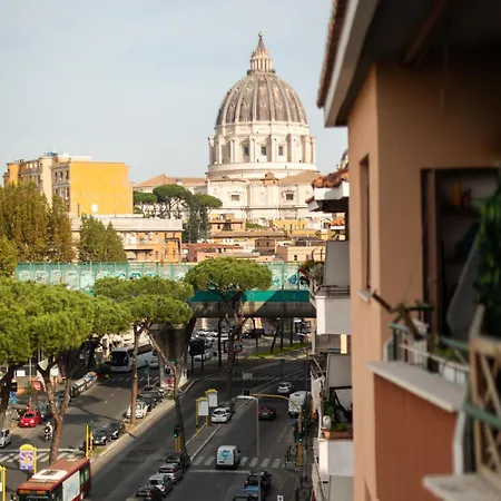 Elegante Stanza Vicino Al Vaticano Apartman